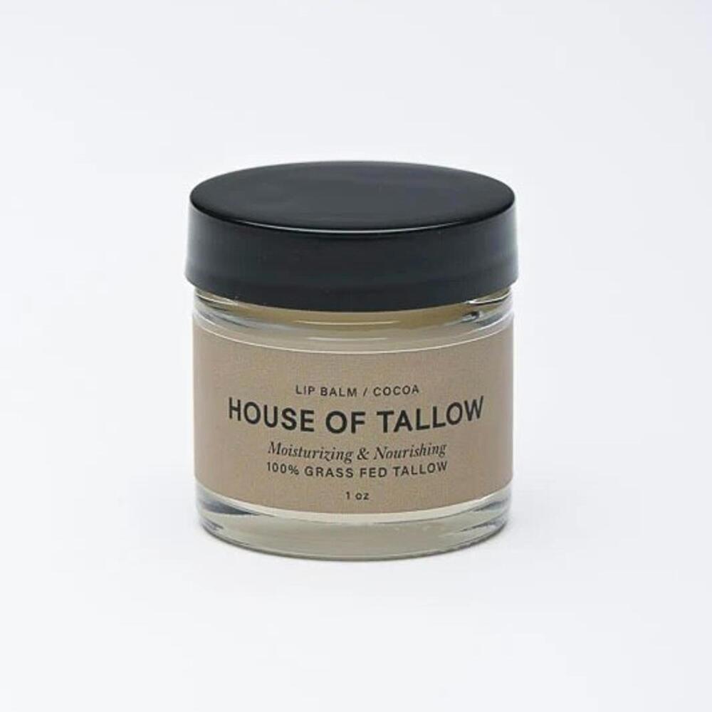 House of Tallow Cocoa 100% Grass Fed Tallow Lip Balm